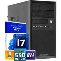 Screenon Intel Compleet PC | Intel Core i7 | 32 GB DDR4 | 1 TB SSD - NVMe | RTX 3050 | Windows 11 Pro + WiFi & Bluetooth