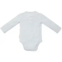 Little Dutch romper Baby Blue lichtblauw Jongens Katoen Ronde hals Effen - maat 68