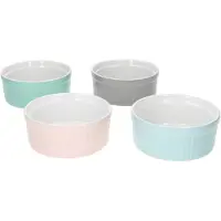 MamboCat Set van 4 muffinvormpjes / soufflébakjes Lotti 12x5cm - 24320222