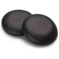 HP oorkussens van kunstleer, zwart, voor Blackwire 3200 (2 stuks), set oorkussens/ringen, zwart