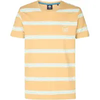 Petrol Industries Shirt aqua / geel / wit