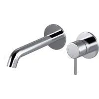Hotbath Buddy inbouw wastafelkraan 18cm chroom