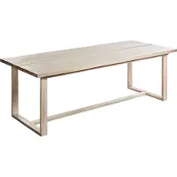 Beliani AZZANELLO - Tuintafel - Lichtbruin - 230 x 100 cm - Acaciahout