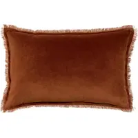 Vivaraise - Effen kussen Fara Caramel 40 x 65