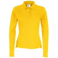 Cottover 141017 Poloshirt Ls Pique Regular Fit Dames | Maat: L