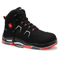 ELTEN Alan Xxtp Black-red Mid Esd S3s | Maat: 37