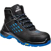 Emma Werkschoen CrossForce XD Hoog S3 | Zwart/Blauw | Maat 46 - 8715316154928