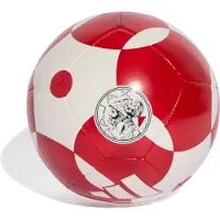 Adidas Ajax Club Voetbal Maat 5 2025-2026 Wit Rood
