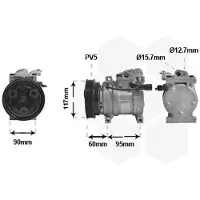 VAN WEZEL 8201K701 Aircopomp