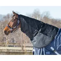 QHP HALSSTUK TURNOUT 200 GR Zwart