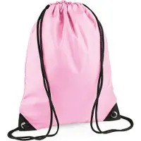 Bagbase Premium Gymsac Sporttas - 11 Liter Classic Pink