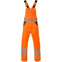 Havep 20483 Amerikaanse Overall Stretch RWS+ Fluo Oranje/Charcoal maat 56 heren