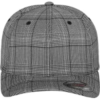Flexfit Pet 'GLEN CHECK' zwart / wit