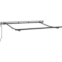 vidaXL - Zonnescherm - Frame - Antraciet - 3 - x - 2 - m - Metaal