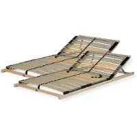 Sleepneo Lattenbodem 180x200 - hoofdgedeelte verstelbaar - 42 latten - 7 zones - bedbodem -