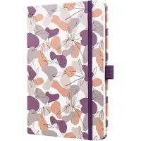 Jolie weekagenda Beauty 2026 - formaat A5 - Summer Linear Leaves - hardcover - SI-J6359