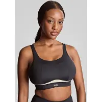Panache - Freedom Non Wired Non Padded Sport BH - Black/Chalk - 70D
