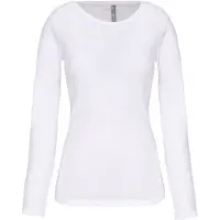 Kariban K3017 Dames-T-shirt ronde hals lange mouwen