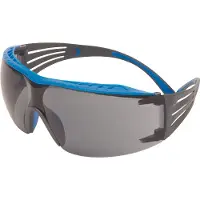 3M SecureFit SF402XSGAF-BLU Veiligheidsbril Met anti-condens coating Blauw, Grijs