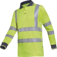 SIOEN Olgiata 3883a2mv1 Poloshirt Signalisatie Lange Mouw Regular Fit | Maat: L