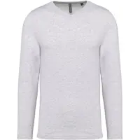 Kariban T-shirt V-hals lange mouwen K358