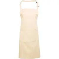 Premier Colours Collection Bib Apron With Pocket | Maat: Één maat