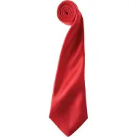 Premier Colours Collection Satin Tie | Maat: Één maat