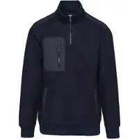 WK. Designed To Work WK905 Ecologishe fleece met ritskraag unisex