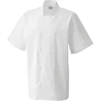 Premier Short Sleeve Chefs Jacket PR656