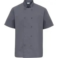 Premier Short Sleeve Chefs Jacket PR656
