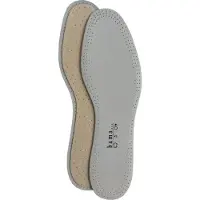Bama Classic Exquisit Leren Inlegzool - Lederzool - Latex Schuim met Koolstof - Vochtopnemend en Schokdempend - Maat 45