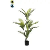 Emerald - Kunstplant Palm UV 120cm - Kunstplant voor binnen