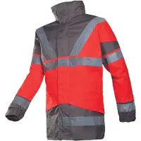 SIOEN Signalisatie Regenparka Met Uitneembare Bodywarmer Skollfield | Maat: S