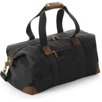 Quadra QD650 Heritage Waxed Canvas Holdall