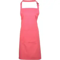 Premier Colours Collection Bib Apron With Pocket | Maat: Één maat