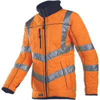 SIOEN Signalisatie Jas Gematelasseerd Met Fleece Voering Castor 725za2ij2 | Maat: 3XL
