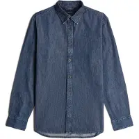 G-Star Overhemd blauw denim