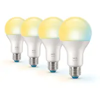 Wiz Voordeelverpakking - E27 - met 4 standaardlampen - Mat - 60W - 806lm - Warm tot Koelwit Licht - Slimme LED Verlichting - Werkt met Apple HomeKit, Alexa en Google Home - Tunable White
