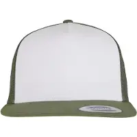 Flexfit Pet donkergroen / wit