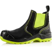 Buckbootz Buckz Bviz3 Highviz Werkschoen S3 Geel/zwart | Maat: 40