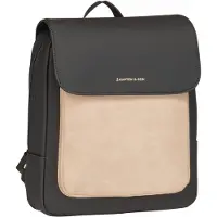 Kapten & Son Rugzak 'Tromso 2.0' beige / zwart