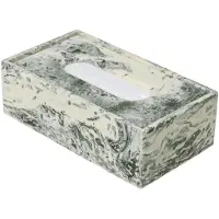 Ferm Living Tissuebox Mist Emerald Off-White