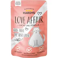 Hardys Love Affair zalm en forel natvoer kat (zakjes) 48 x 100 g