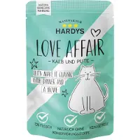 Hardys Love Affair kalf en kalkoen natvoer kat (zakjes) 48 x 100 g