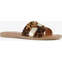 Nova dames slippers met luipaardprint maat 39