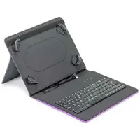 Maillon Bluetooth toetsenbord met tablethouder Maillon Technologique MTKEYUSBPR2 9.7"-10.2" Zwart Qwerty...