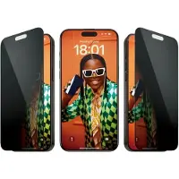 PanzerGlass Ultra-Wide Fit Apple iPhone 15 Pro Max Privacy Screenprotector Glas