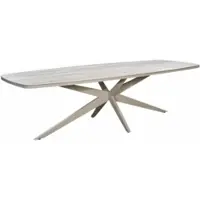 Yoi Tuintafel Calma Salix Travertin 270 x 110 cm