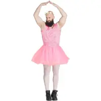 Boland - Kostuum Balletdanser man (M/L) - Volwassenen - - Grappig - Vrijgezellenfeest - Vaderdag
