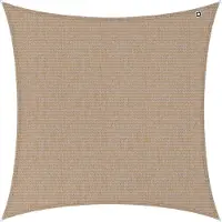 Kopu schaduwdoek vierkant 280 gram waterdoorlatend 4x4 m beach